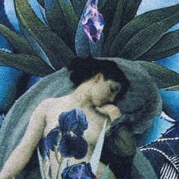 Принтэссенция Толстовка Beauty Sleep, синий меланж