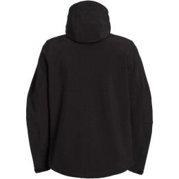 BNC Куртка мужская Hooded Softshell черная