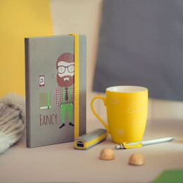 Rusgifts Кружка SWEET с прорезиненным покрытием