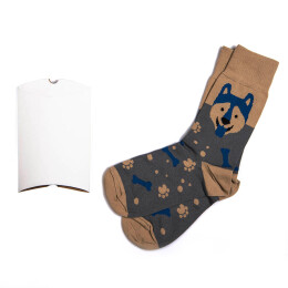 Textile Носки подарочные "Хаски" в упаковке