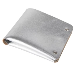 Rusgifts Портмоне кожаное, "LOFT SILVER", серебро, кожа натуральная 100%