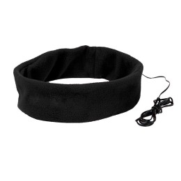 Happy gifts Наушники проводные MARKIZ с повязкой, черный, флис