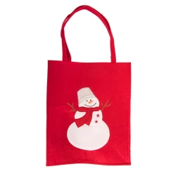 Happy gifts Сумка "Снеговик" размер 40 x 33 x 9 см