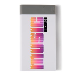 Разное Зарядное устройство с USB–флешкой на 8 ГБ, 2500 mAh, белый