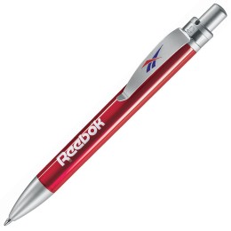 Lecce Pen FUTURA, ручка шариковая, красный/хром, пластик/металл