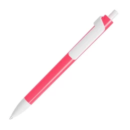 Lecce Pen FORTE NEON, ручка шариковая, неоновый красный/белый, пластик
