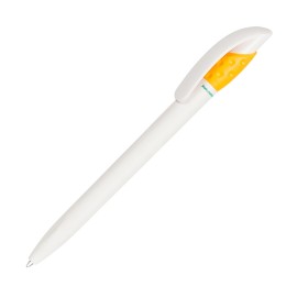 Lecce Pen Ручка шариковая GOLF GREEN, белый/желтый классик, пластик