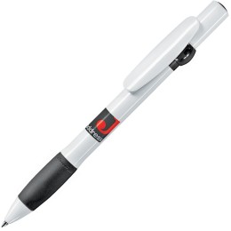 Lecce Pen ALLEGRA, ручка шариковая, черный/белый, пластик