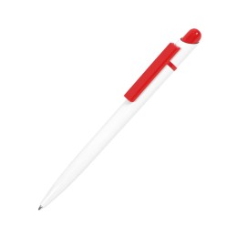 Lecce Pen MIR, ручка шариковая, красный/белый, пластик