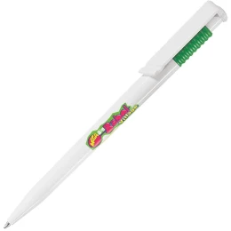 Lecce Pen OCEAN, ручка шариковая, зеленый/белый, пластик