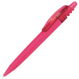 Lecce Pen X-8 FROST, ручка шариковая, фростированный розовый, пластик