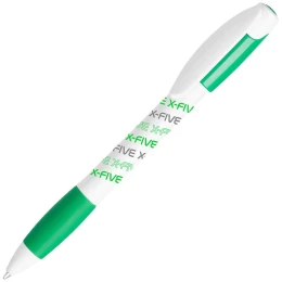 Lecce Pen X-5, ручка шариковая, зеленый/белый, пластик