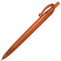 Lecce Pen JOCKER, ручка шариковая, фростированный оранжевый, пластик