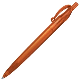 Lecce Pen JOCKER, ручка шариковая, фростированный оранжевый, пластик