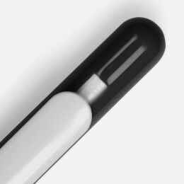 Open Ручка шариковая Swiper, черная с белым