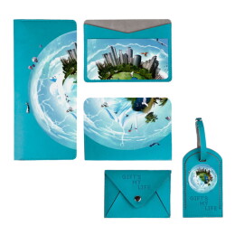 Rusgifts Холдер для паспорта и карт EMOTION