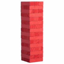Разное Игра «Деревянная башня мини», красная