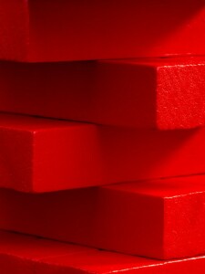 Разное Игра «Деревянная башня мини», красная