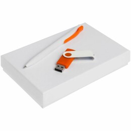 Разное Набор Twist White, белый с оранжевым, 8 Гб