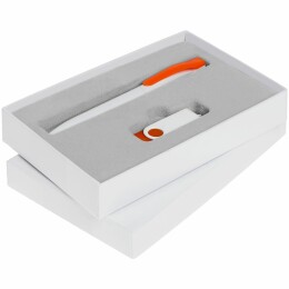 Разное Набор Twist White, белый с оранжевым, 8 Гб