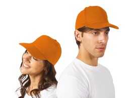 US Basic Бейсболка "Memphis" 5-ти панельная, оранжевый