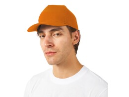 US Basic Бейсболка "Memphis" 5-ти панельная, оранжевый