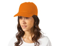 US Basic Бейсболка "Memphis" 5-ти панельная, оранжевый