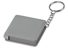 Noname Брелок-рулетка "Дюйм", 1 м., серый