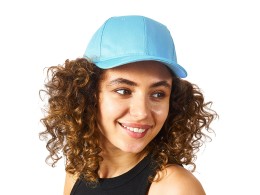 US Basic Бейсболка "Detroit" 6-ти панельная, св. синий