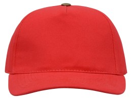 US Basic Бейсболка "New York" 5-ти панельная, красный