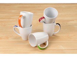 Noname Кружка "Good Day" 320мл, белый/оранжевый