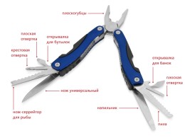 Noname Мультиинструмент-пассатижи в чехле для ношения на поясе