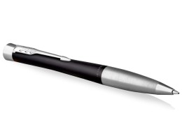 Parker Ручка шариковая Parker модель Urban Muted Black CT в футляре, черный/серебристый