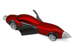 Noname Ручка шариковая «Сан-Марино» в форме автомобиля с открывающимися дверями и инерционным механизмом движения, красная