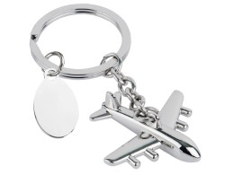 Noname Брелок с шильдом, серебристый