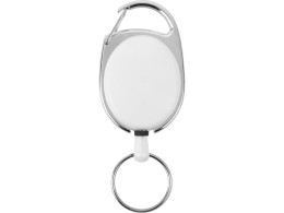 Noname Ретрактор «Слип» с кольцом, белый/серебристый