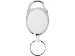 Noname Ретрактор «Слип» с кольцом, белый/серебристый