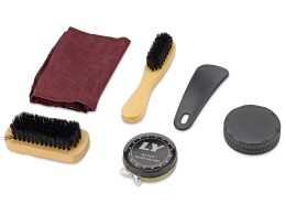Noname Набор аксессуаров для чистки обуви «Кэрролтон», коричневый/натуральный