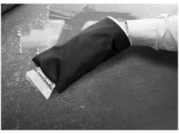 Noname Скребок для льда "Colt", черный