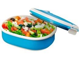 Noname Ланч-бокс Spiga 750 мл для микроволновой печи, синий