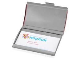 Noname Визитница «Смит», розовый/серебристый