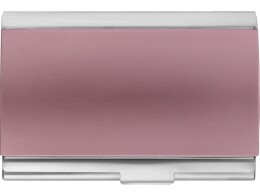 Noname Визитница «Смит», розовый/серебристый