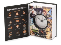 Noname Часы «Традиционные и нетрадиционные виды электроэнергетики», черный