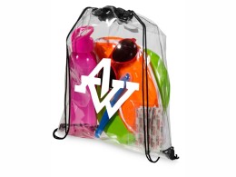 Noname Рюкзак "Lancaster", прозрачный/черный