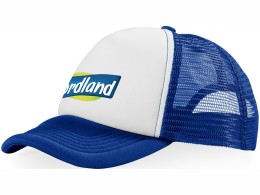 Noname Бейсболка "Trucker", ярко-синий/белый