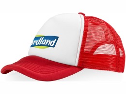 Noname Бейсболка "Trucker", красный/белый