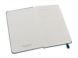 Moleskine Записная книжка Moleskine Classic (в линейку) в твердой обложке, Pocket (9x14см), голубой сапфир