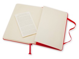 Moleskine Записная книжка Moleskine Classic (в линейку) в твердой обложке, Pocket (9x14см), красный