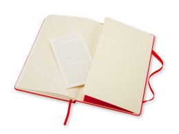 Moleskine Записная книжка Moleskine Classic (нелинованный) в твердой обложке, Large (13х21см), красный