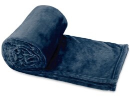 Noname Плед «Тедди», темно-синий